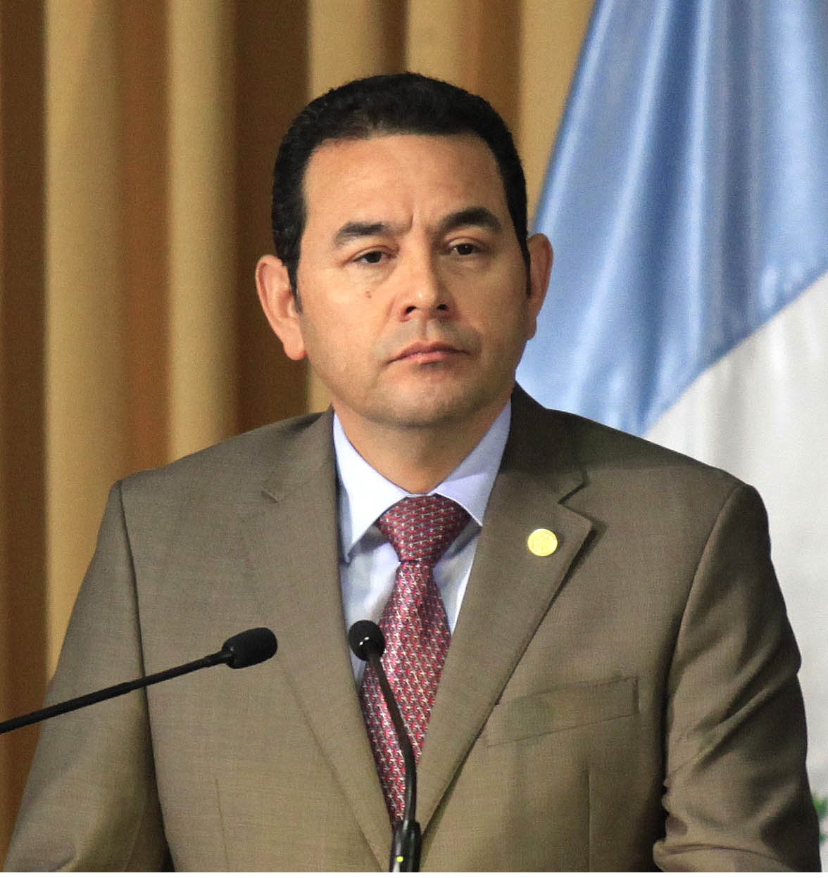 Presidentes: Jimmy Morales de Guatemala.