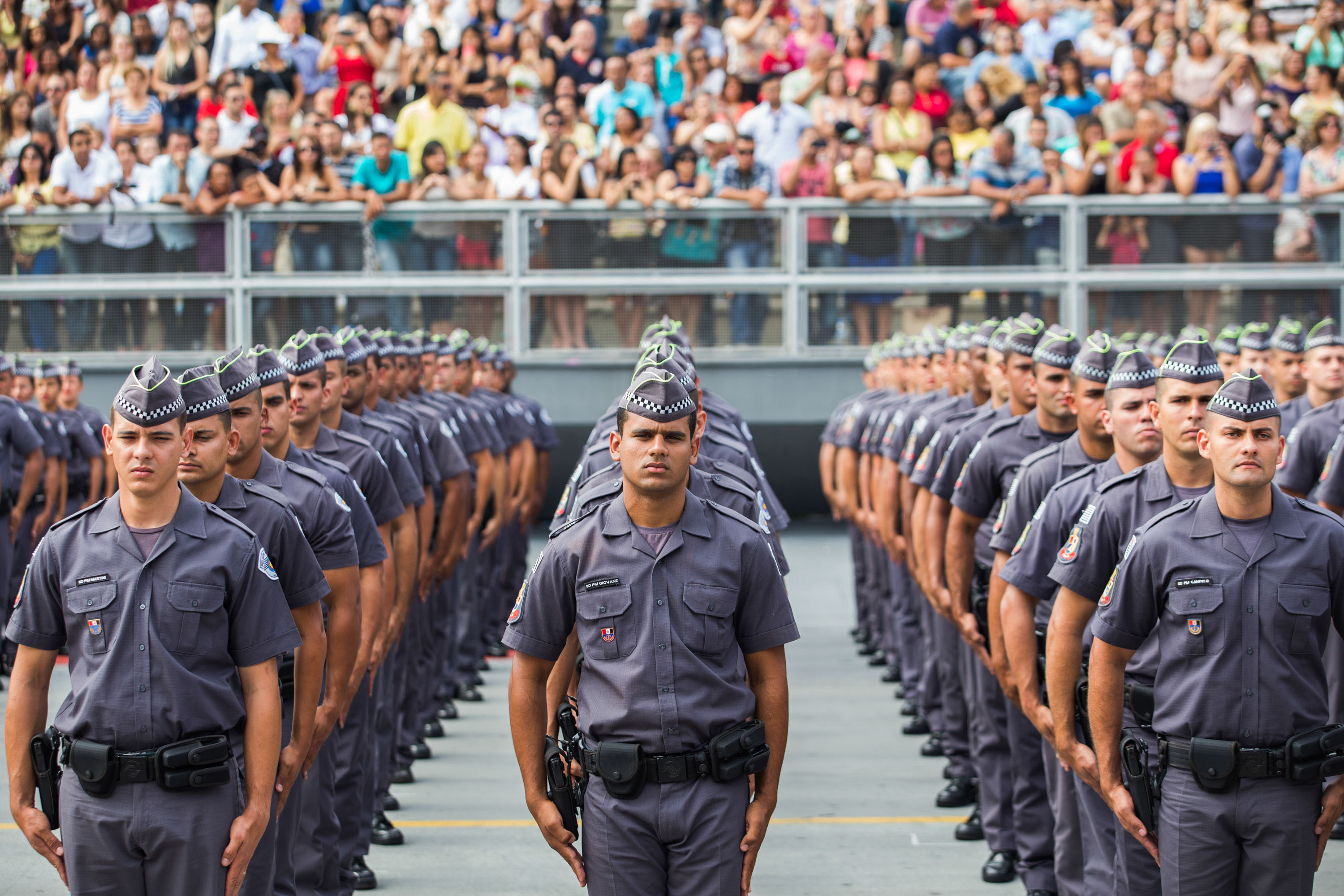 O governador Geraldo Alckmin participa da formatura de 1.598 soldados da Polícia Militar do Estado de São Paulo no Anhembi.Data: 21/11/2014. Local: São Paulo/SP. 
Foto: Diogo Moreira/A2 FOTOGRAFIA