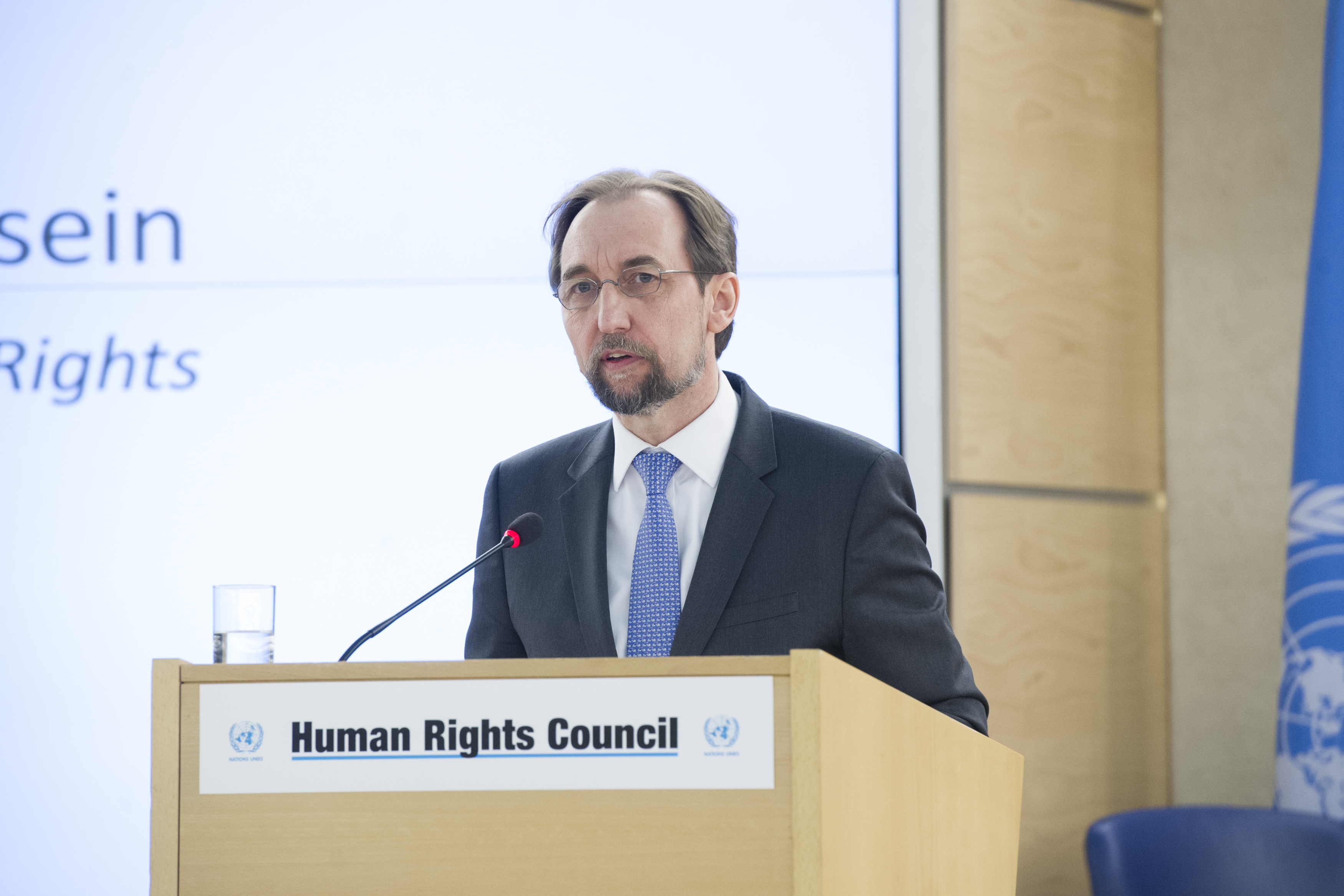 Zeid Ra'ad Al Hussein, Alto Comissário da ONU para os Direitos Humanos (Foto: Violaine Martin)