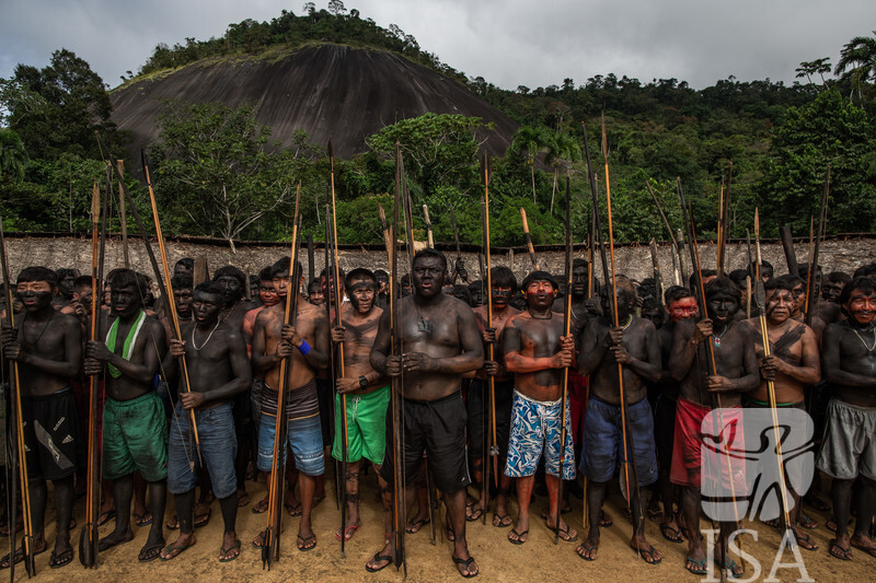 Aldeia Watoriki, terra indígena Yanomami. Roraima, Brasil: Novembro 2019: Primeiro Fórum de Lideranças Yanomami e Ye'kwana realizado na aldeia Watoriki entre os dias 20 a 23 de Novembro 2019. (Fotos: Victor Moriyama/ISA)