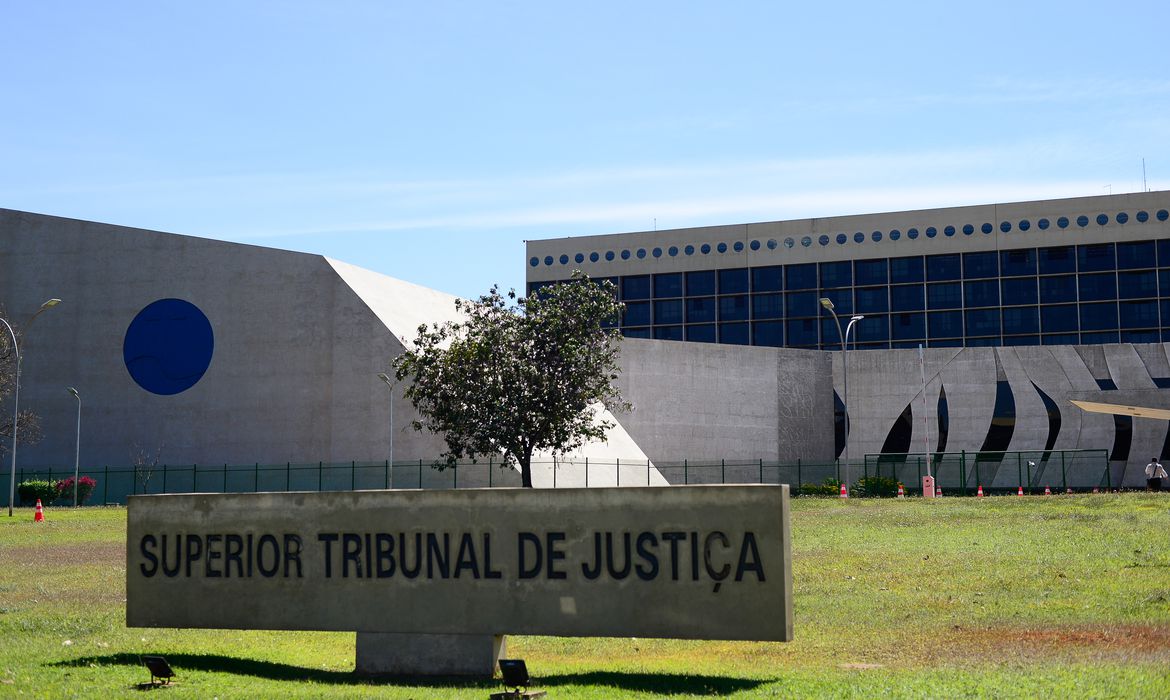 Fachada do edifício sede do  Superior Tribunal de Justiça (Foto: Marcello Casal Jr./Ag Brasil)