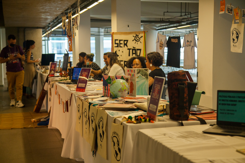 Feira de Ideias é iniciativa da Conectas, realizada pelo Sesc 24 de Maio. Foto: Coletivo Enoá